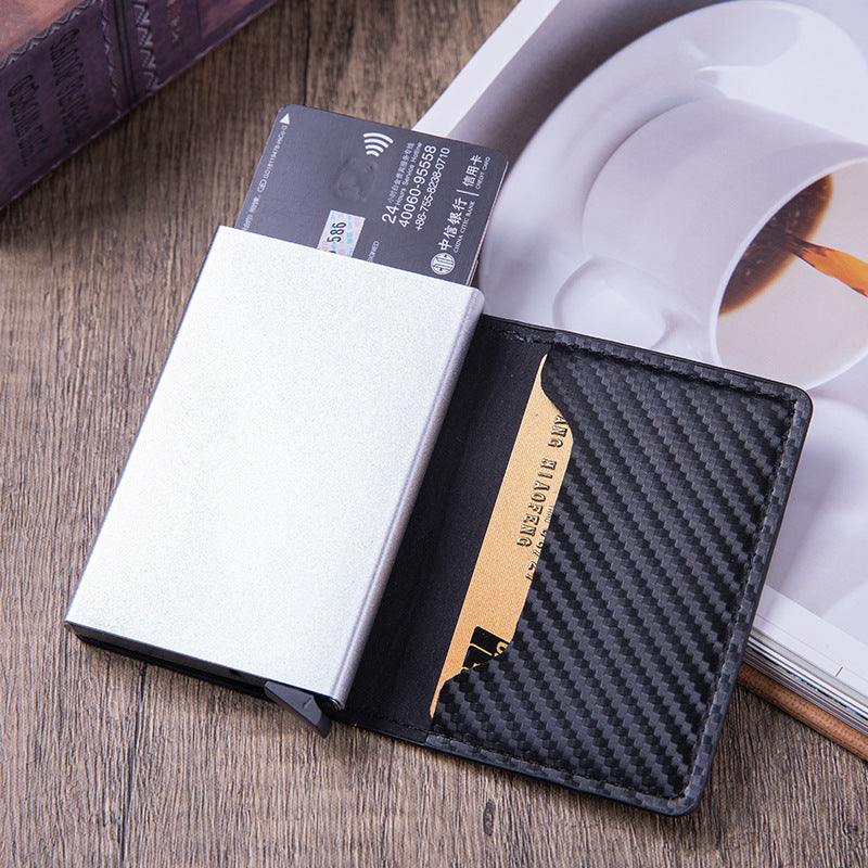 VETHO Pop-Up RFID Leather Wallet | Ocean Blue